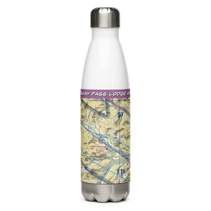 Rainy Pass Lodge Airport (6AK) VFR Sectional Water Bottle