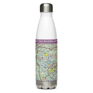 Two Rivers Airport (6AR6) VFR Sectional Water Bottle