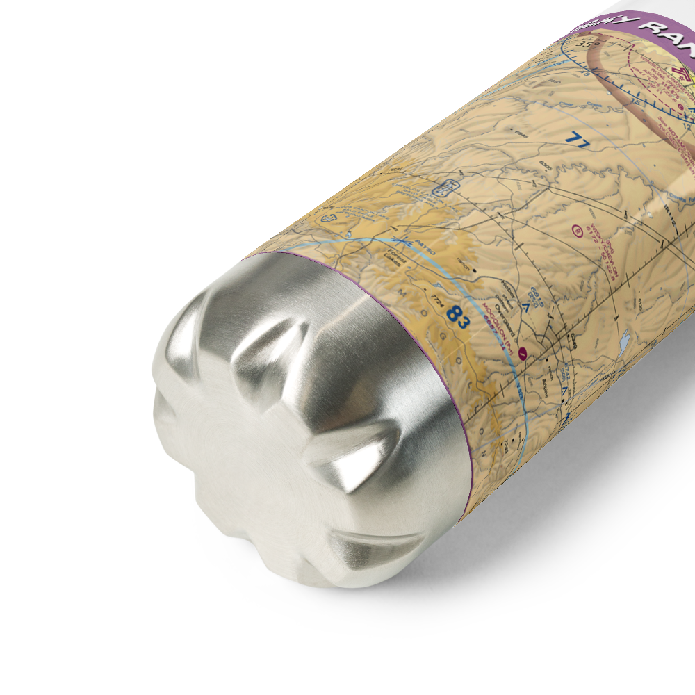 Wisky Ranch/Chevlon Airport (6AZ2) VFR Sectional Water Bottle 
