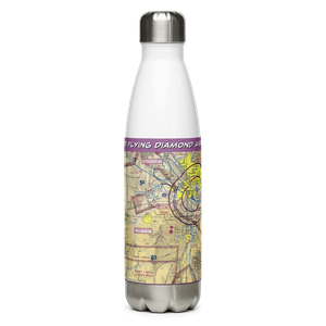 Flying Diamond Airport (6AZ8) VFR Sectional Water Bottle