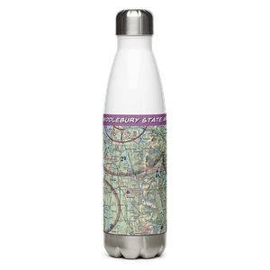 Middlebury State Airport (6B0) VFR Sectional Water Bottle