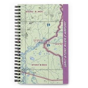 Stony River 2 Airport (SRV) VFR Sectional Notebook