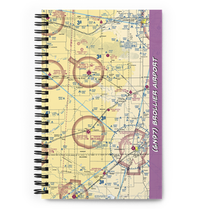 Brollier Airport (SN97) VFR Sectional Notebook