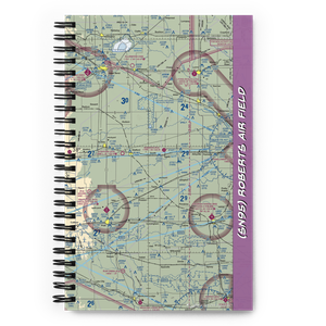 Roberts Air Field (SN95) VFR Sectional Notebook