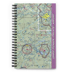 Dickson /Private/ Airport (SN93) VFR Sectional Notebook