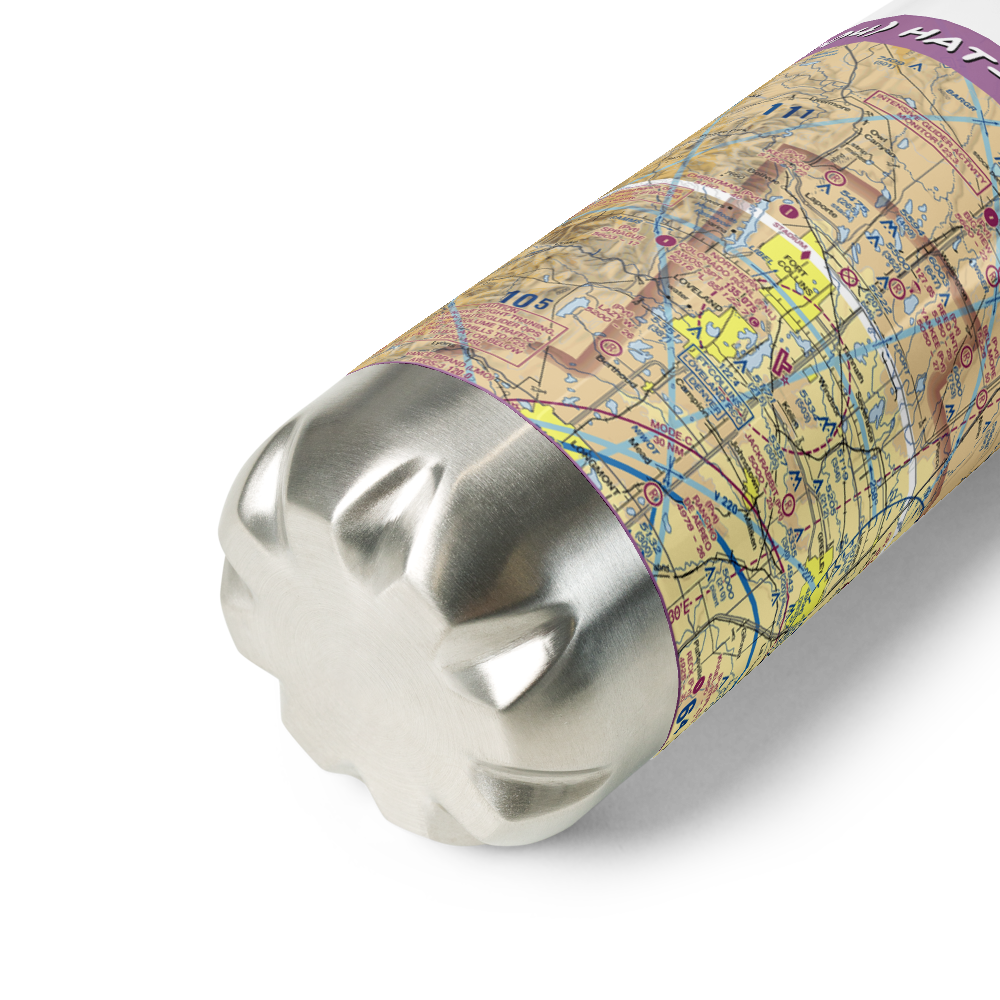 Hat-Field STOLport (6CO4) VFR Sectional Water Bottle 