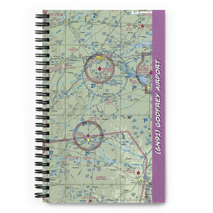 Godfrey Airport (SN91) VFR Sectional Notebook