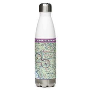Windy Acres Airport (6FD0) VFR Sectional Water Bottle