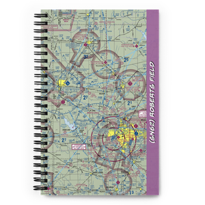 Roberts Field (SN62) VFR Sectional Notebook