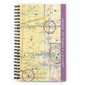 R J C Farms Inc Airport (SN55) VFR Sectional Notebook
