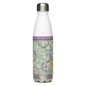 Bergs Airport (6II7) VFR Sectional Water Bottle