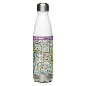 Idlas Restricted Landing Area (IL60) VFR Sectional Water Bottle