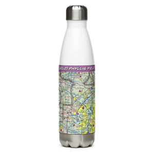 Phyllis Field (6IL2) VFR Sectional Water Bottle