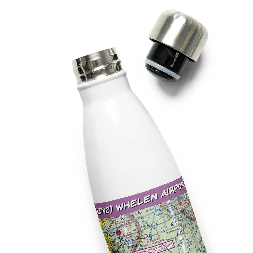 Whelen Airport (6IN2) VFR Sectional Water Bottle 