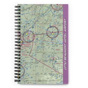 Beaumont Hotel Airport (07S) VFR Sectional Notebook