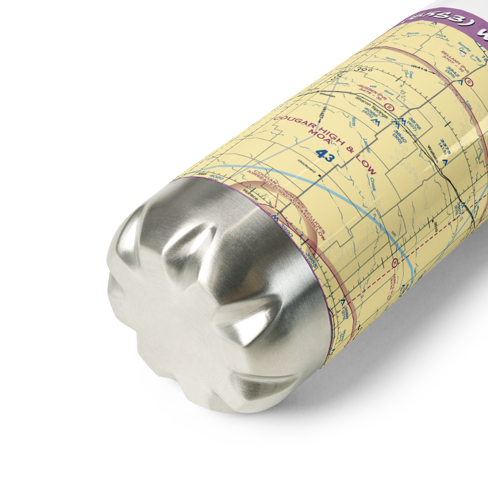 Walker Strip (6KS3) VFR Sectional Water Bottle 