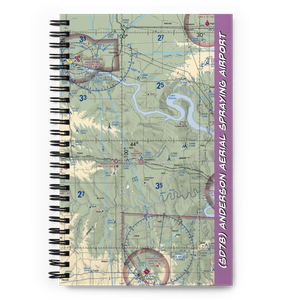 Anderson Aerial Spraying Airport (SD78) VFR Sectional Notebook