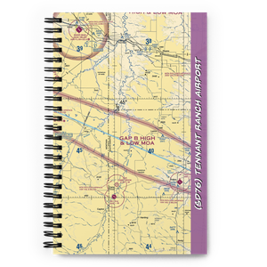 Tennant Ranch Airport (SD76) VFR Sectional Notebook