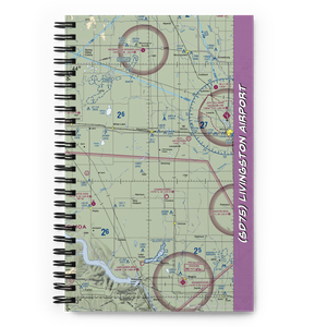 Livingston Airport (SD75) VFR Sectional Notebook