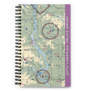 Vander Wal Private Airport (SD74) VFR Sectional Notebook