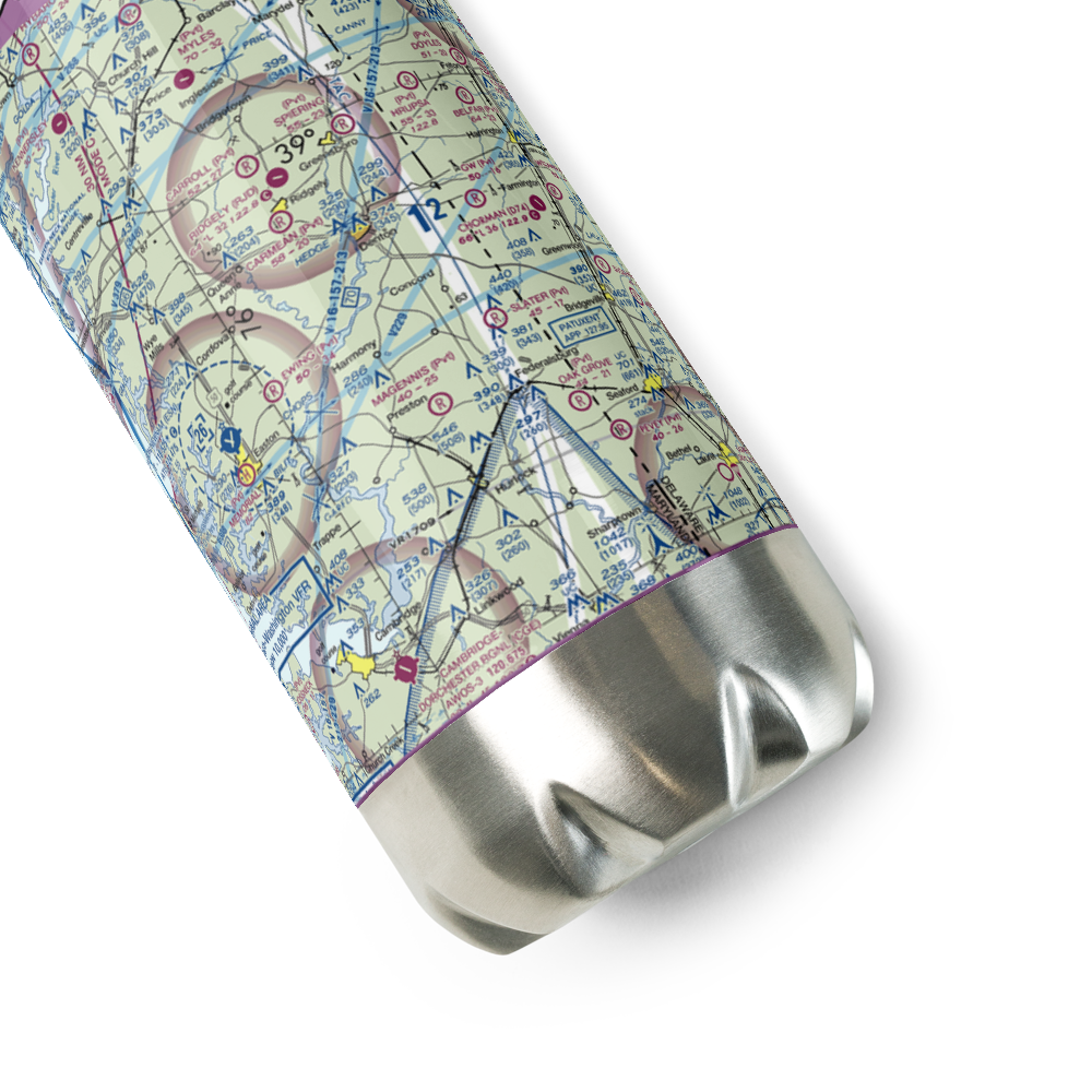Dileo Field (6MD1) VFR Sectional Water Bottle 