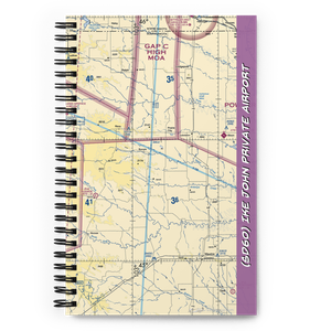 Ike John Private Airport (SD60) VFR Sectional Notebook