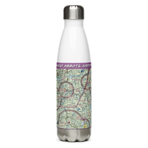 Abbots Airport (6ME6) VFR Sectional Water Bottle