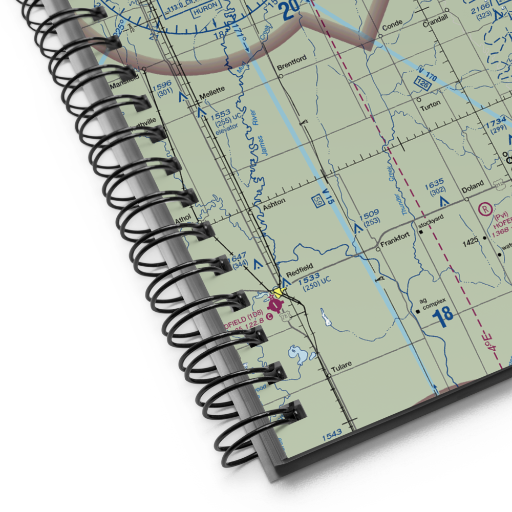 Hite Private Airport (SD49) VFR Sectional Notebook 