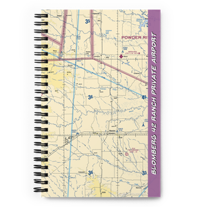 Blomberg 42 Ranch Private Airport (SD48) VFR Sectional Notebook