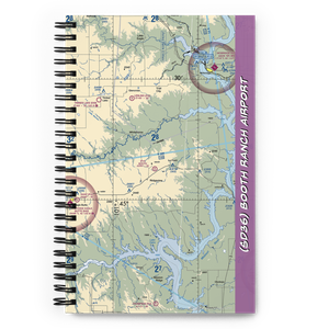 Booth Ranch Airport (SD36) VFR Sectional Notebook