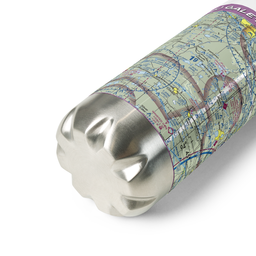 Gale's Seaplane Base (6MN5) VFR Sectional Water Bottle 