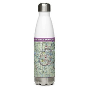 Mankato Farmstrip Airport (6MN7) VFR Sectional Water Bottle