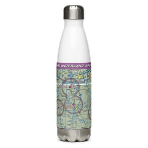 Underland Airstrip (6MN8) VFR Sectional Water Bottle