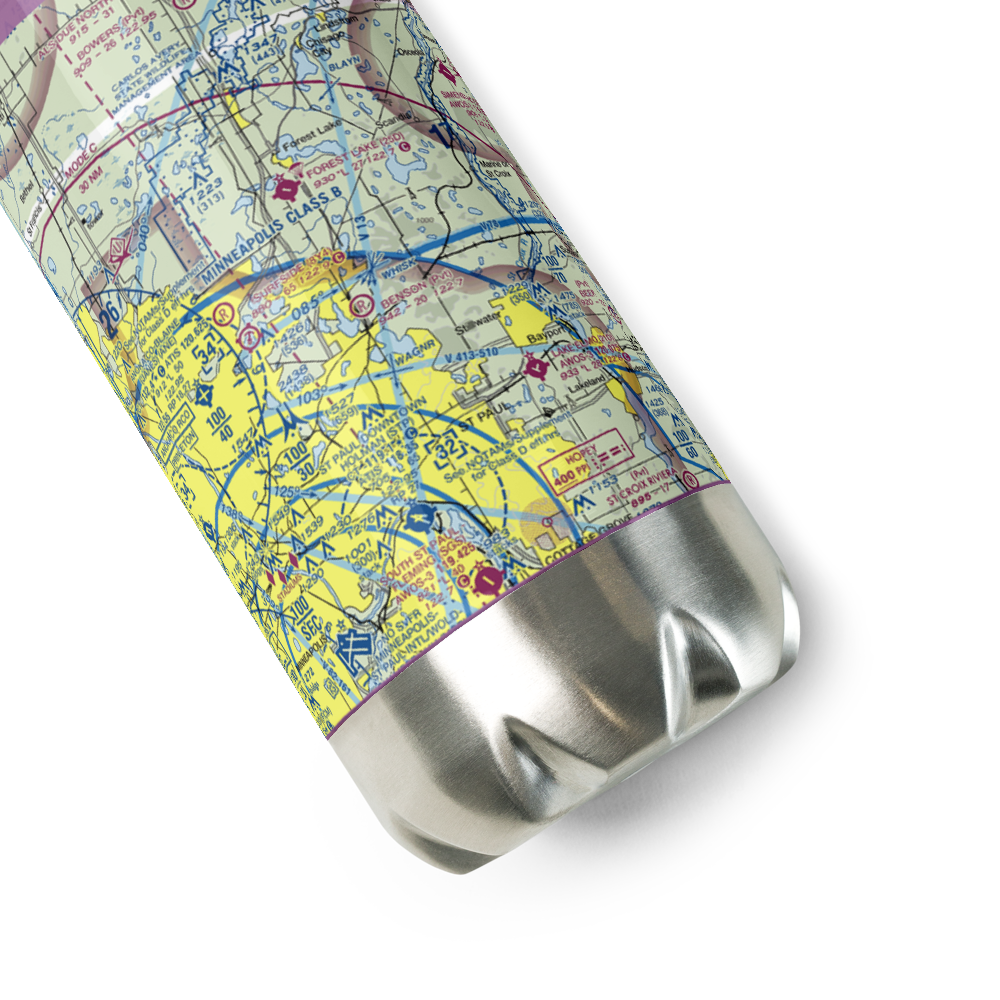 Benson Airport (6MN9) VFR Sectional Water Bottle 