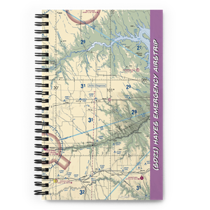 Hayes Emergency Airstrip (SD21) VFR Sectional Notebook
