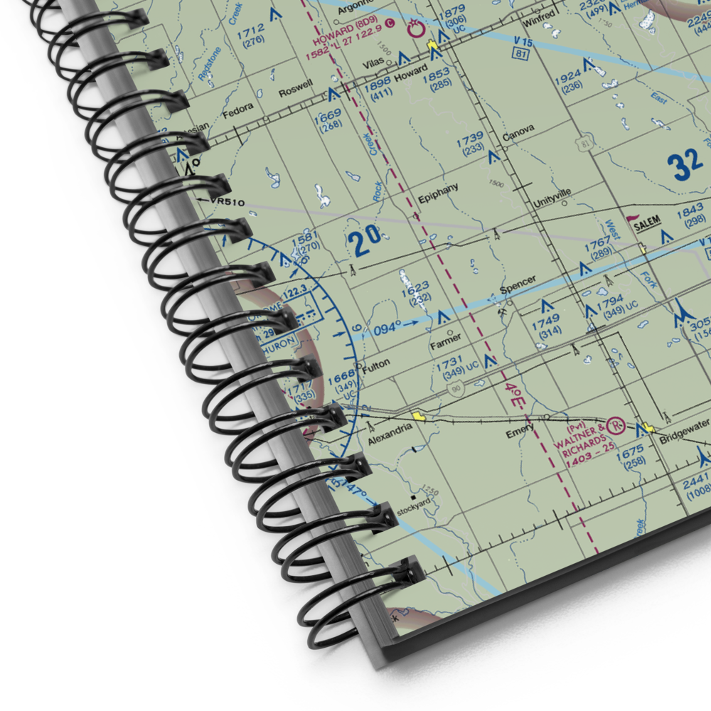 Calico Field (SD03) VFR Sectional Notebook 