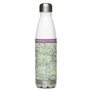 Brazeale Farm Airport (6MO8) VFR Sectional Water Bottle