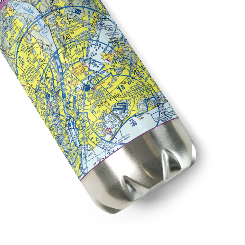 Evers Seaplane Base (6N6) VFR Sectional Water Bottle 