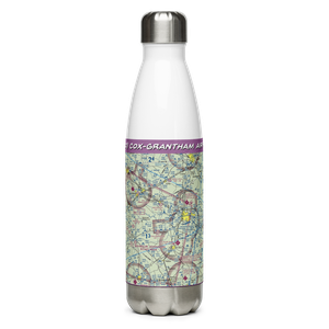 Cox-Grantham Airfield (6NC0) VFR Sectional Water Bottle