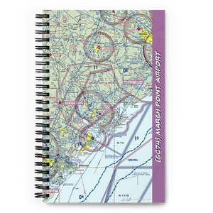 Marsh Point Airport (SC74) VFR Sectional Notebook