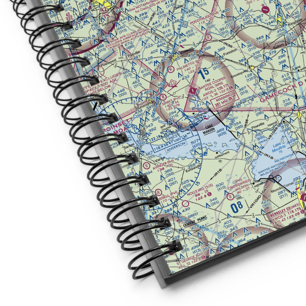 Byrd Field (SC48) VFR Sectional Notebook 