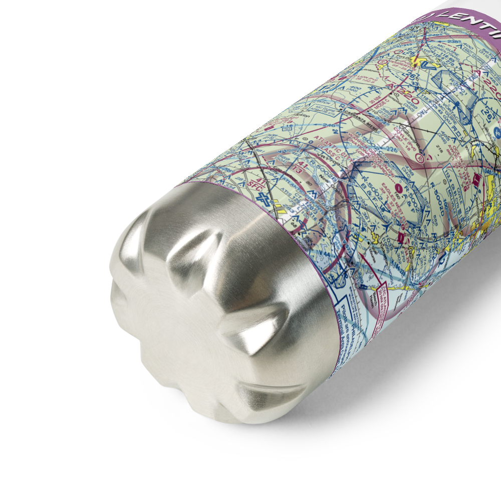Lentine South Airport (6NJ0) VFR Sectional Water Bottle 