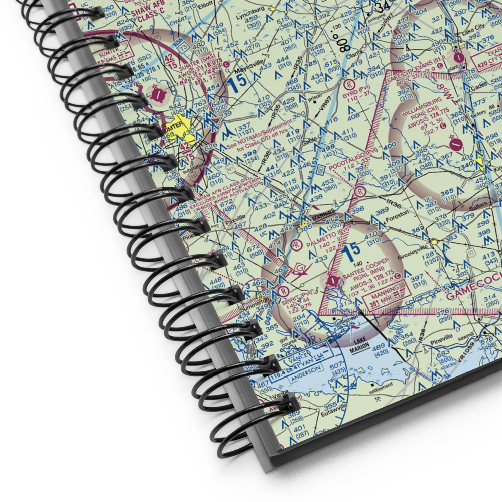 Mc Kay Airport (SC29) VFR Sectional Notebook 