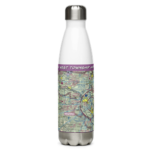 West Township Airport (6NY4) VFR Sectional Water Bottle