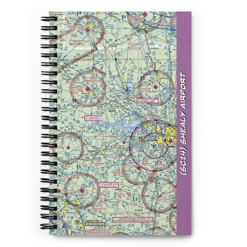 Shealy Airport (SC14) VFR Sectional Notebook 