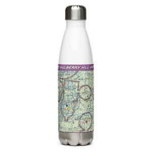 Mulberry Hill Airport (6OK9) VFR Sectional Water Bottle