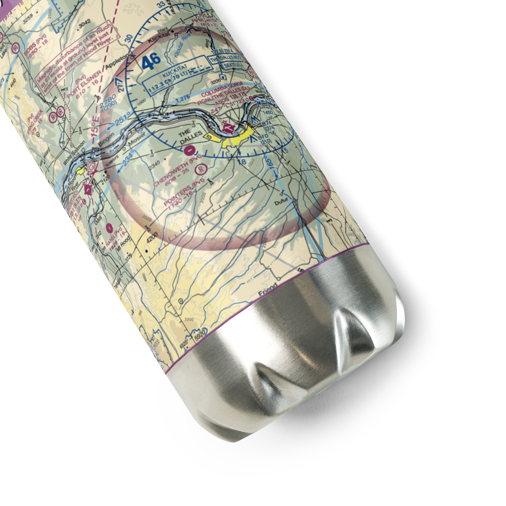 Chenoweth Airpark (6OR2) VFR Sectional Water Bottle 