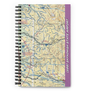 Skykomish State Airport (S88) VFR Sectional Notebook