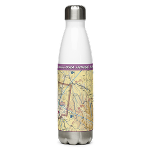 Reds Wallowa Horse Ranch Airport (6OR9) VFR Sectional Water Bottle