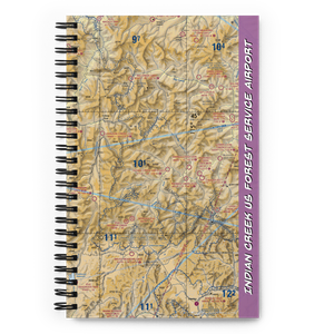 Indian Creek US Forest Service Airport (S81) VFR Sectional Notebook